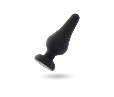 Intense Anal Plug Pipo M Silicone Negro 11cm 1ud
