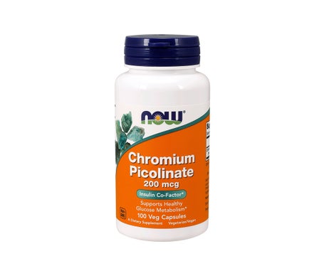 Now Chromium Picolinate 200mcg 100caps