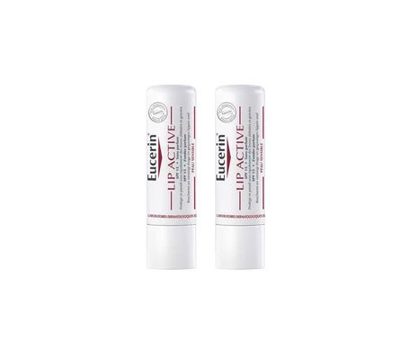 EUCERIN Cuidado activo de los labios 2 x 4,8 gramos