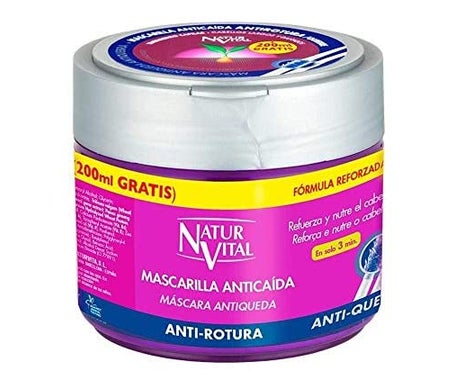 NaturVital Mascarilla Anticaída Tratamiento Capilar 500ml