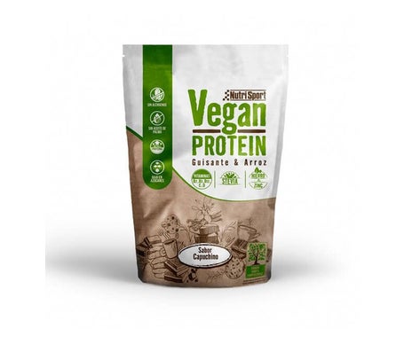 Nutrisport Vegan Protein Vainilla & Cookies 468g