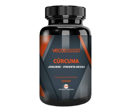 Vecos Nucoceutical Crcuma Jengibre y Pimienta 100caps