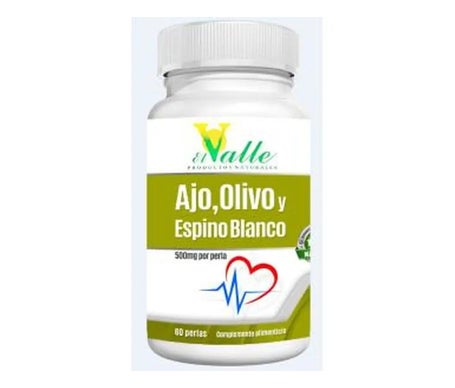 El Valle Ajo Espino Blanco Olivo 60caps