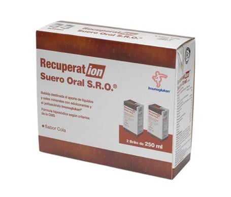 Recuperation Suero Oral Sabor Cola 4 unidades