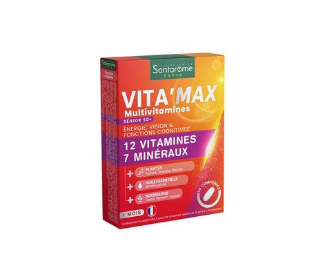 'Santarome Vita''Max Senior 50+ Multivitaminas 30comp'