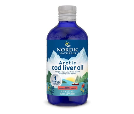Nordic Naturals Arctic Aceite de Hígado de Bacalao Fresa 237ml
