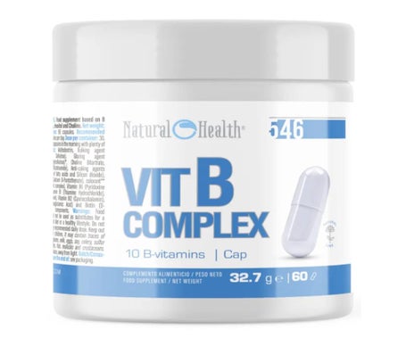Natural Health Vit B Complex 60cáps
