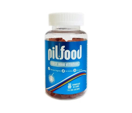 PilFood First Hair Vitamins 60uds