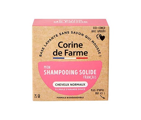 Corine de Farme Champú Sólido Almendra Cabellos Normales 75g
