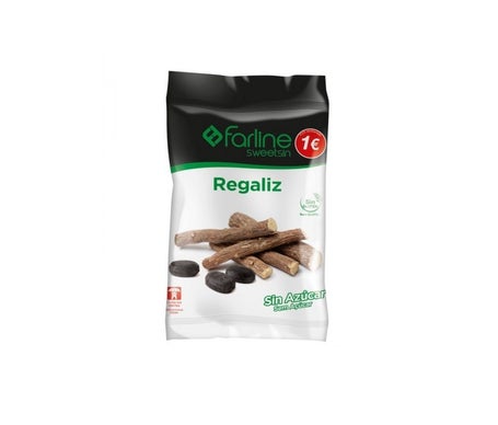 Farline Sweetsin Caramelos Regaliz Bolsa 50g