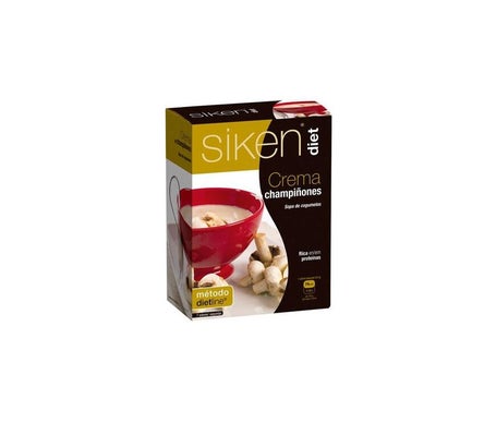 Siken Diet crema de champiñones 7 sobres