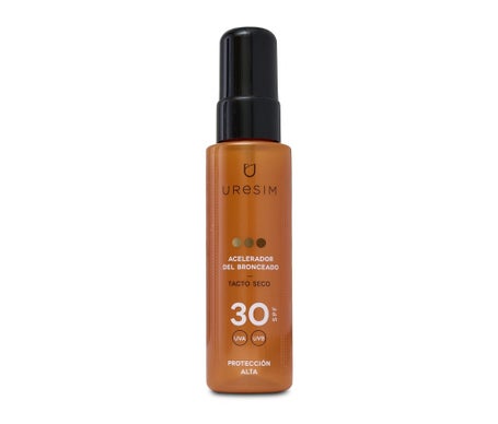 Uresim Acelerador del Bronceado Tacto Seco Spf30 100ml