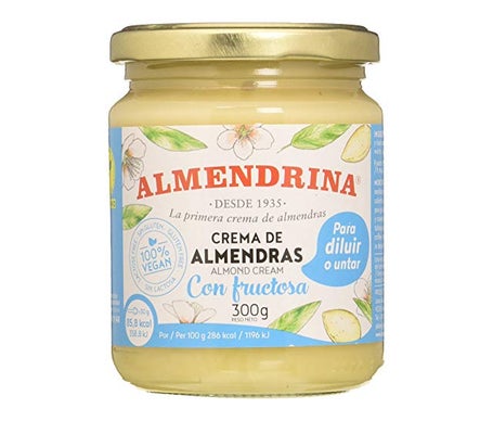 Almendrina Crema Almendras Leche sin Azúcar 300g