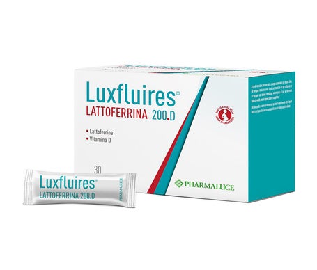 Pharmaluce Luxfluires Lactoferrina 200.D 30uds