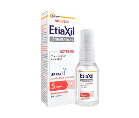 Etiaxil Anti-Transpirante Extremo Spray Pieles Normales 30 ml