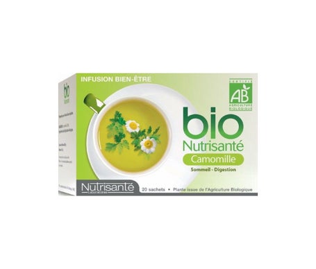 Infusión Nutritiva Orgánica Manzanilla 20 Bolsitas