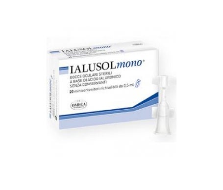 Ialusol Mono Gouttes oculaires 20F