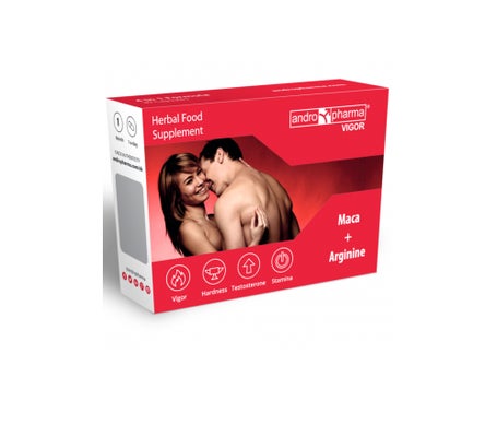 Andropharma Vigor Suplemento Potenciador Líbido 1ud