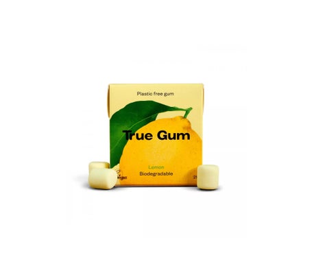 True Gum Chicles Limón Sin Plásticos 21g