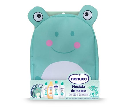 Nenuco Pack Mochila de Paseo Rana + 4 productos