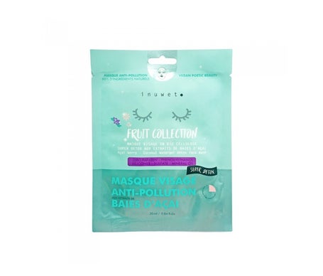 'Inuwet Masque VIsage Anti-Pollution Baies d''Açai 30ml'