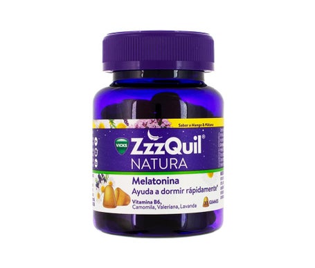 ZzzQuil Natura Gummies Mango y Banana 90uds