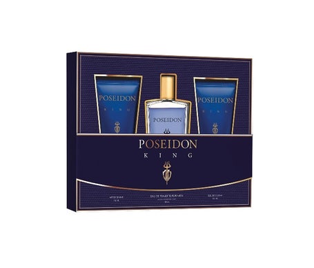 Instituto Español Poseidon King EdT + After Shave + Gel de Ducha