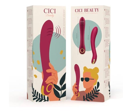 Cici Beauty Premium Silicone G-Spot Vibrator 1ud