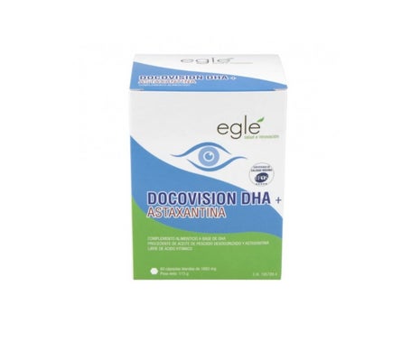 Eglé Docovision DHA + Astaxantina 60caps
