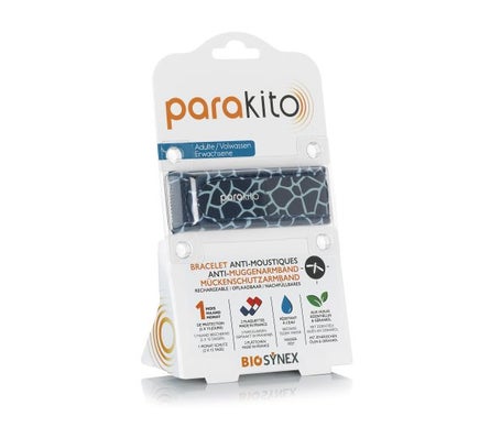 Parakito Pulsera Adulto Repelente Jirafa 1ud