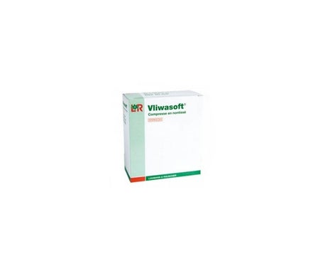 Lohmann &amp Rauscher Vliwasoft Compresa Estéril NT 10x10cm 2x50 Sobres