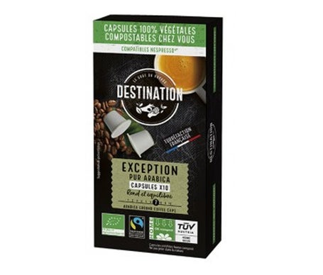 Destination Exception Pur Arabica Exception Bio 10uds