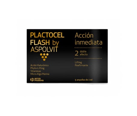 Aspolvit Plactocel Flash 5ampollasx2ml