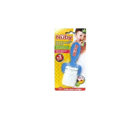 Nuby recambios alimentador antiahogo 3uds