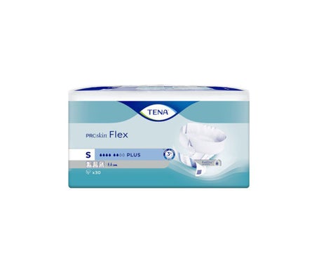 Tena Proskin Flex Pañales con Cintura Plus S 30uds