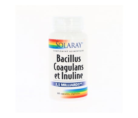 Solaray Bacillus Coagulans e Inulina 60 caps | Natural Doctor