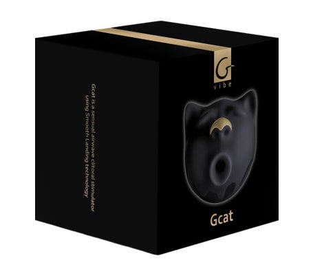 G-Vibe Gcat Mystic Succionador de Clítoris Negro 1ud