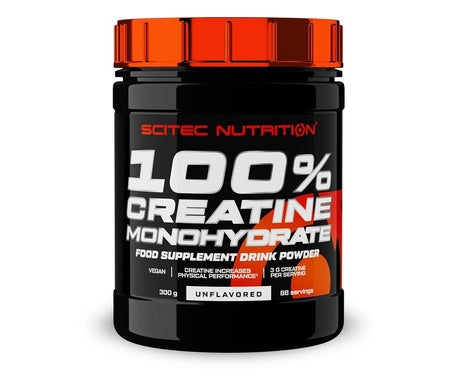 Scitec Nutrition 100% Creatine Monohydrate Sin Sabor 300g