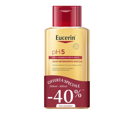 Eucerin Ph5 Aceite Limpiador 2x200ml