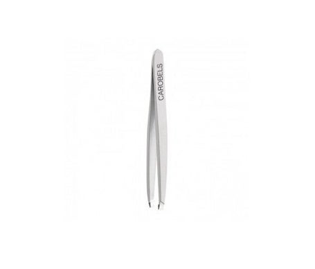 DepilSense Pinza Depilar Antideslizante Acero Blanca