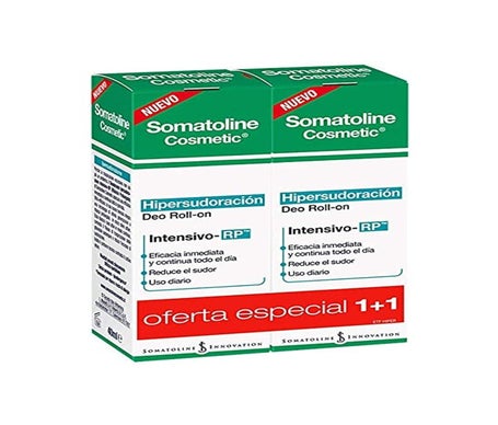 Somatoline® Desodorante Roll-On Hipersudoración 2x30ml