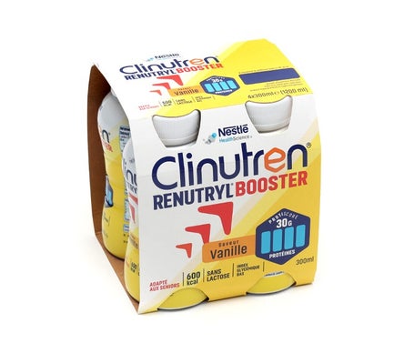 Nestlé Renutryl Booster Saveur Vanille 4x300ml | Natural Doctor