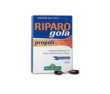 Protector de Garganta de Propóleo 20Ab