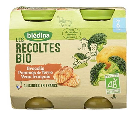 Blídina Tarritos Ternera Brócoli 6 Meses BIO 2x200g