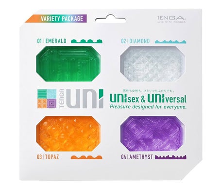 Tenga Uni Variety Masturbador Dedal Pack 4uds