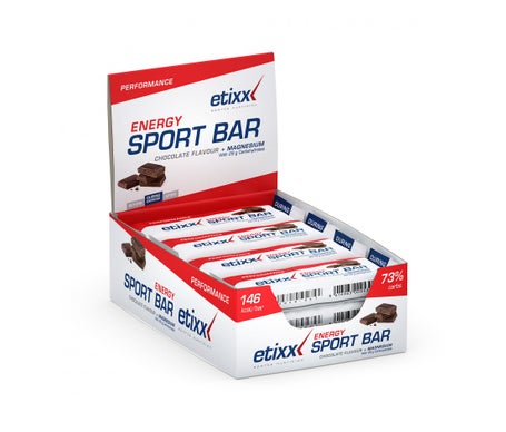 Etixx Energy Sport Bar Sabor Chocolate 12uds | Natural Doctor