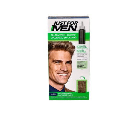 Just For Men champú colorante castaño claro 30ml