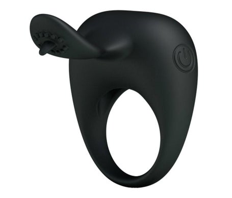 Baile Pretty Love Vibrating Ring ith Tongue 1ud