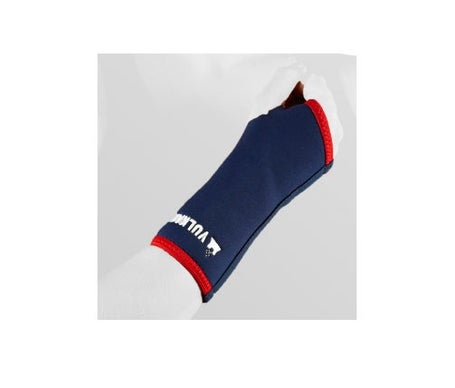 Vulkan muñequera larga clásica 3mm azul Talla S