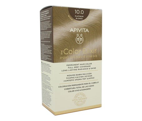 Apivita tinte permanente 10.0 rubio muy muy claro